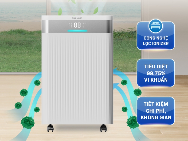 Máy hút ẩm 20 lít Fujihome DH20NW (hình 7)