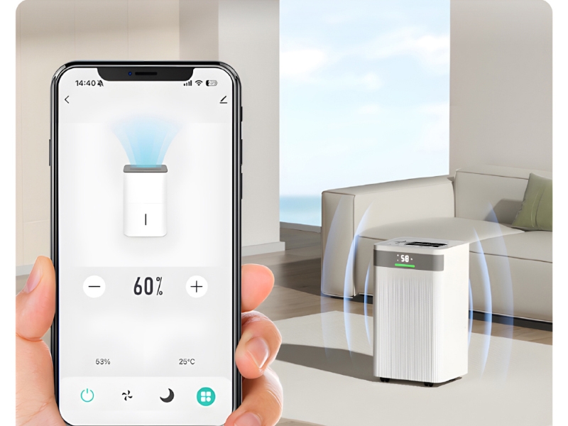Máy hút ẩm 20 lít Fujihome DH20NW (hình 10)