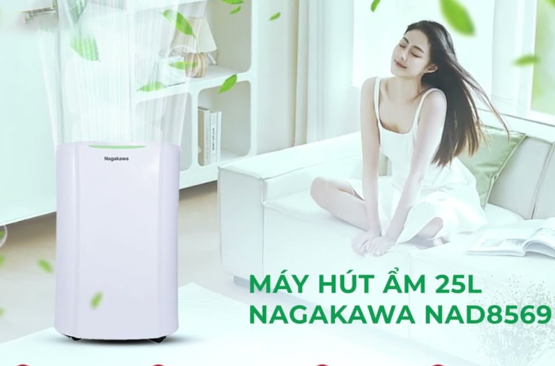 Top 5 máy hút ẩm 25 lít: Giải pháp kiểm soát độ ẩm hiệu quả cho phòng khách, phòng ngủ và văn phòng