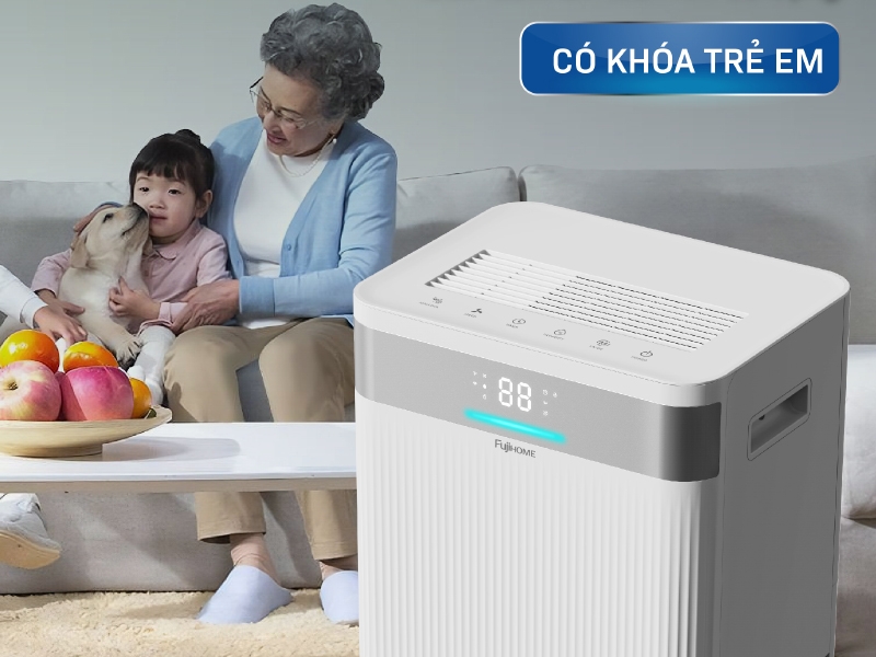 Máy hút ẩm 40 lít Fujihome DH40NW (hình 11)