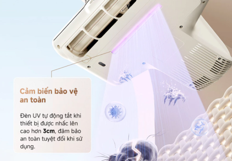 Máy hút bụi đệm giường Mova D20 - hình 6