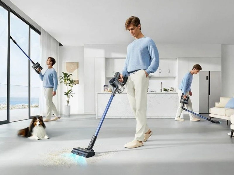 Máy hút bụi Dreame hỗ trợ hút mọi vết bẩn trong ngôi nhà