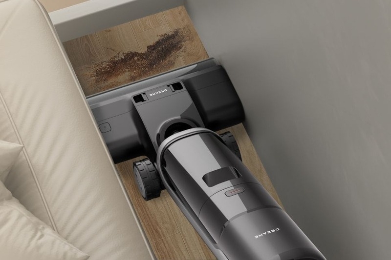 Máy hút bụi Dreame hút dễ dàng các vị trí hẹp