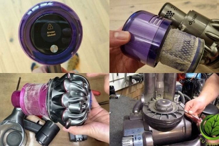 m&aacute;y h&uacute;t bụi dyson b&aacute;o lỗi filter 1