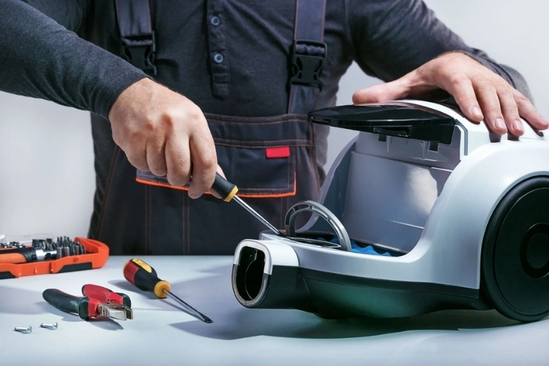 m&aacute;y h&uacute;t bụi lau nh&agrave; bị v&ocirc; nước motor 5