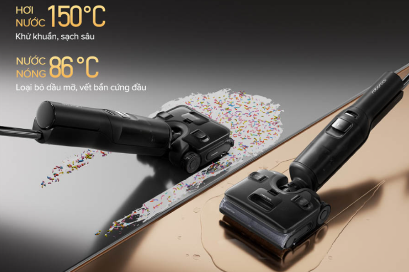 Máy hút bụi lau nhà không dây Roborock F25 Ultra - hình 8