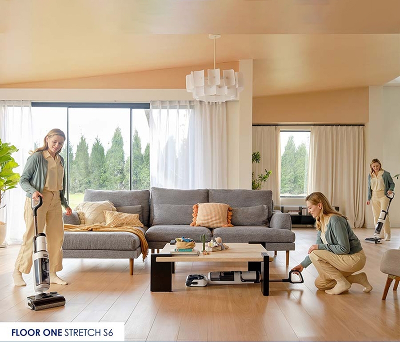 Máy hút bụi lau nhà không dây Tineco Floor One Stretch S6 2025 (hình 1)