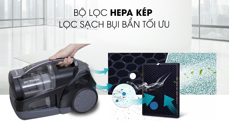 Máy hút bụi Panasonic MC-CL565KN46 3
