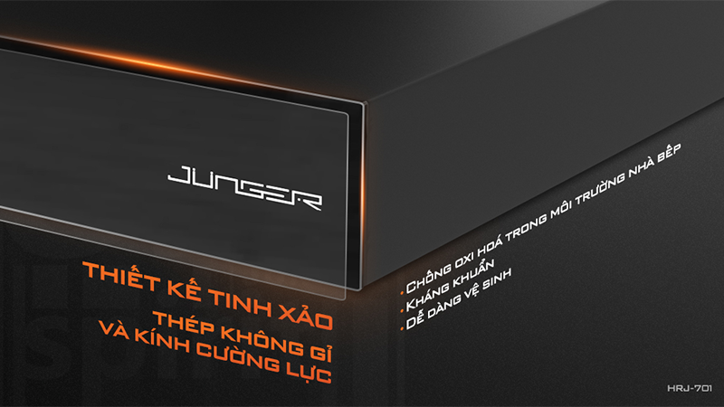 Máy hút mùi áp tường Junger HRJ-701 (hình 2)