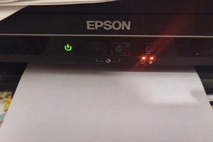 máy in epson t60 báo 2 đèn đỏ ảnh 1