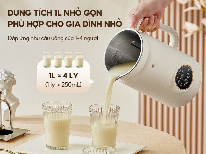 Máy làm sữa hạt mini loại nào tốt nhất 2025? (hình 2)