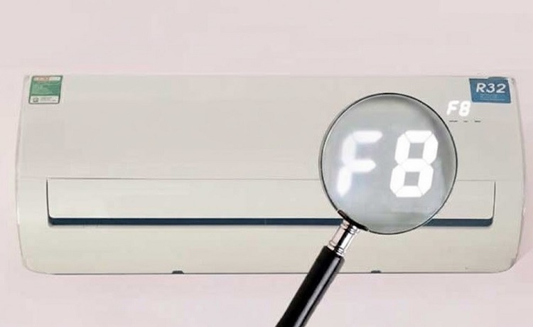 M&aacute;y lạnh Aqua b&aacute;o lỗi F8 (H&igrave;nh 1)