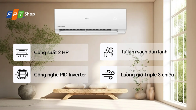 Máy lạnh Aqua Inverter (hình 5)