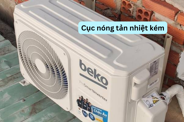 máy lạnh Beko báo lỗi P1 (3)