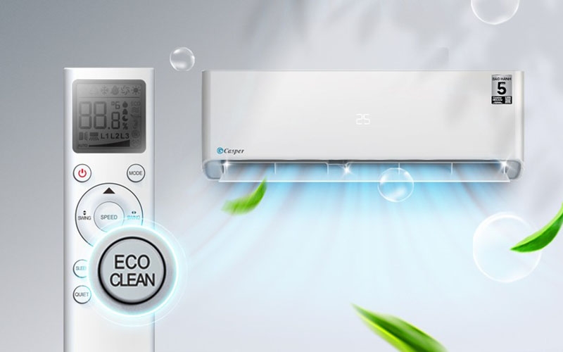 Chế độ duy trì nhiệt độ ổn định trên máy lạnh Casper