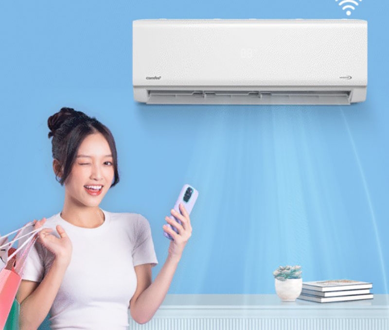 Máy lạnh Comfee mang thiết kế nhỏ gọn và bền bỉ