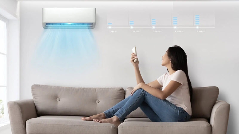 Điều hòa 2 chiều với nhiều tiện ích cho người dùng