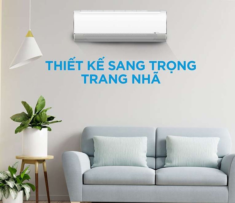 Thiết kế sang trọng đến từ máy lạnh Midea