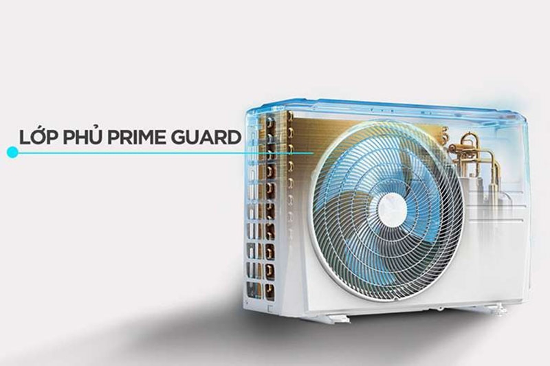 Dàn tản nhiệt mạ vàng máy lạnh Midea