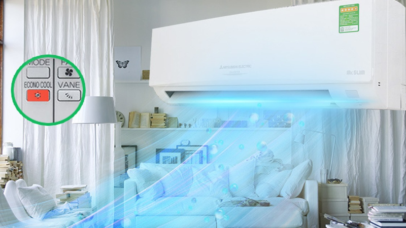 Máy lạnh Mitsubishi Electric Inverter 1.5 HP MSY/MUY-JW35VF (hình 4)