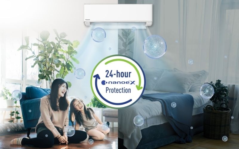 Máy lạnh Panasonic có công nghệ Nanoe-X thế hệ 3 CU/CS-XU12ZKH-8