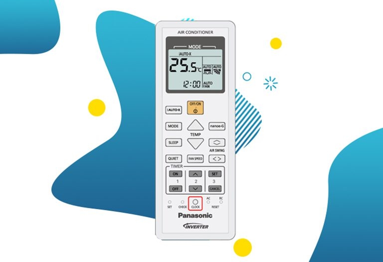 Máy lạnh Panasonic không nhận tín hiệu điều khiển 5