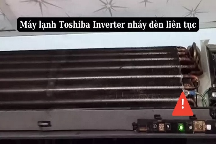 M&aacute;y lạnh Toshiba Inverter nh&aacute;y đ&egrave;n li&ecirc;n tục (H&igrave;nh 1)