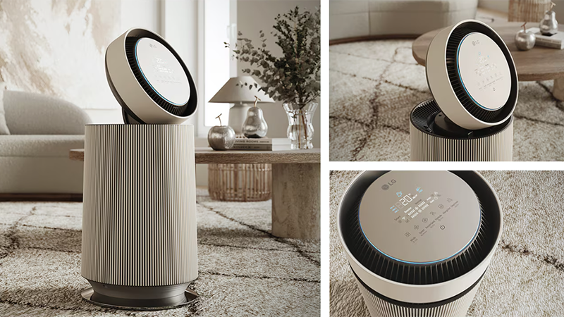 Máy lọc không khí LG PuriCare 360 Alpha Pet AS65GDBY0.ABAE 48W (hình 2)