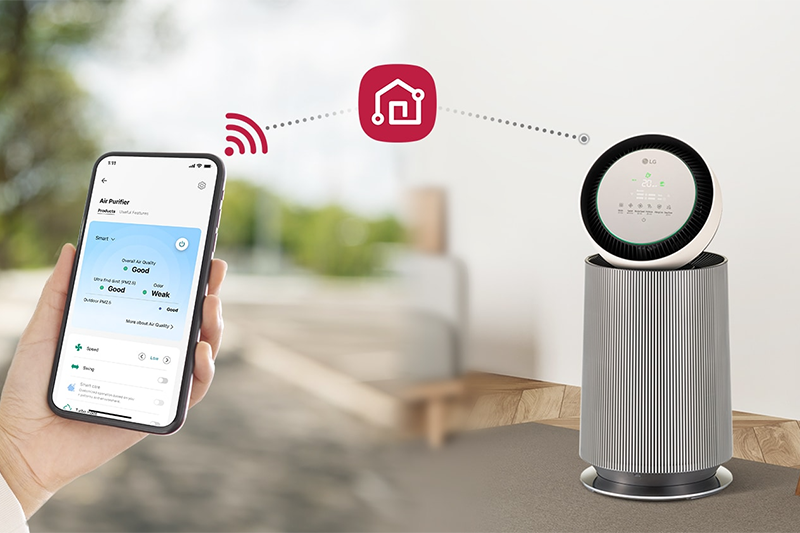 Máy lọc không khí LG PuriCare 360 Alpha Pet AS65GDBY0.ABAE 48W (hình 9)