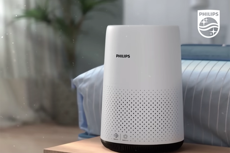 Máy lọc không khí Philips AC0850/20 sở hữu thiết kế nhỏ gọn và hiện đại