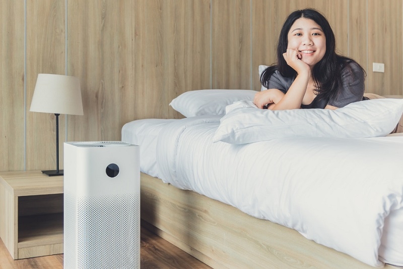 Máy lọc không khí trong phòng ngủ ảnh 1