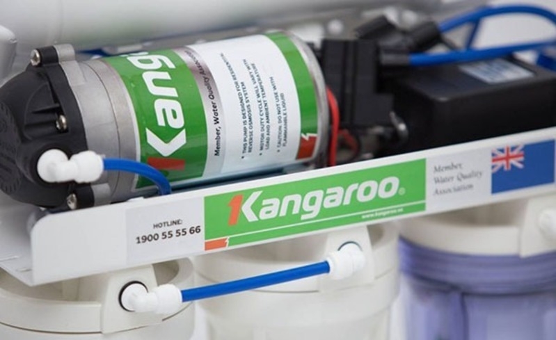Máy lọc nước Kangaroo chạy nhưng không có nước 5