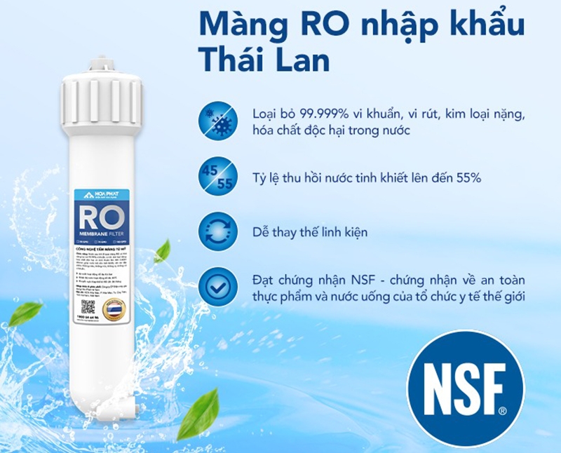 Máy lọc nước Hòa phát (hình 6)