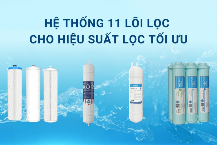 máy lọc nước Karofi 11 lõi tốt nhất 2025 1