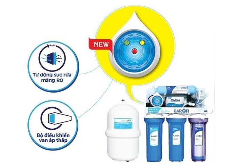 máy lọc nước karofi báo đèn đỏ 3