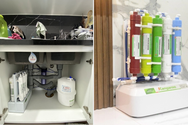 may loc nuoc ro kangaroo 9 loi kgph66 khong tu