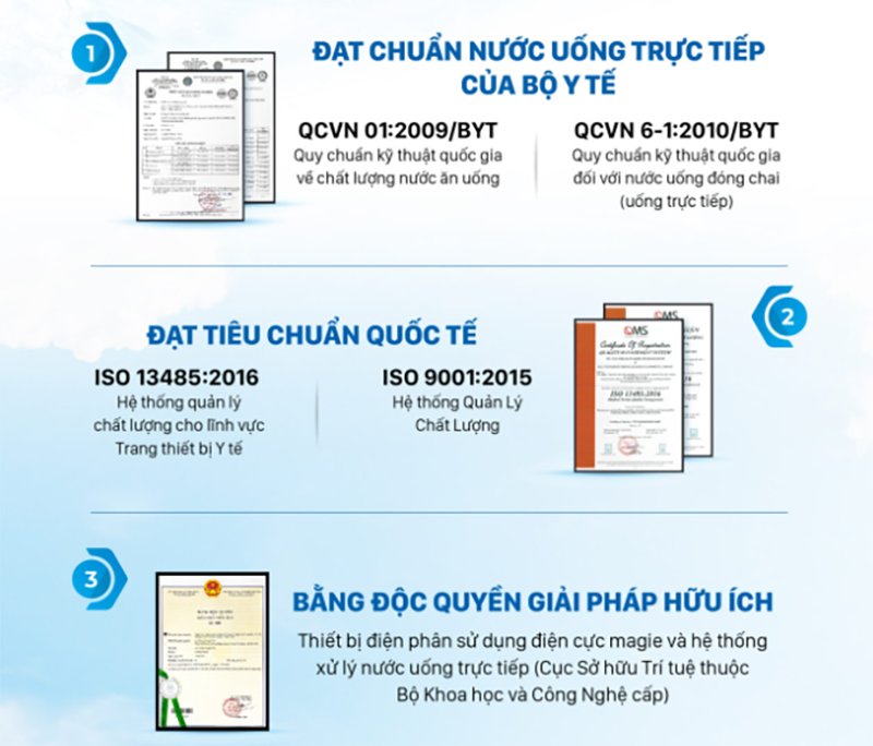 Máy lọc nước nóng lạnh RO ion kiềm tươi Daikiosan 8 lõi DN369 (hình 8)