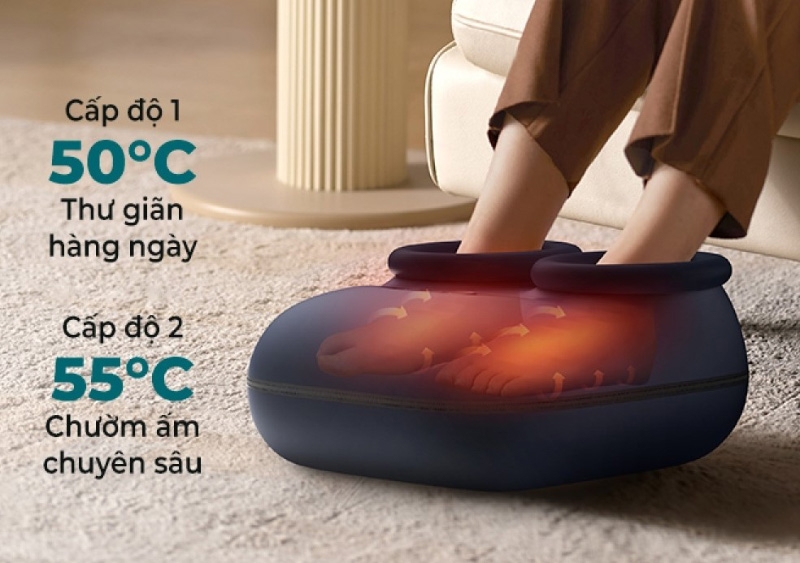 Máy massage chân bấm huyệt Philips PPM6333 - hình 4