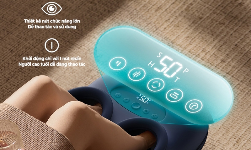 Máy massage chân bấm huyệt Philips PPM6333 - hình 7