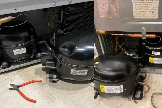 Máy nén tủ lạnh kêu to: Dấu hiệu cảnh báo hư hỏng và cách khắc phục hiệu quả ngay tại nhà