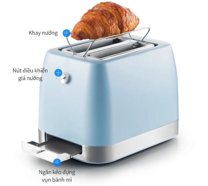 Máy nướng bánh mì Lock&Lock có tốt không 5