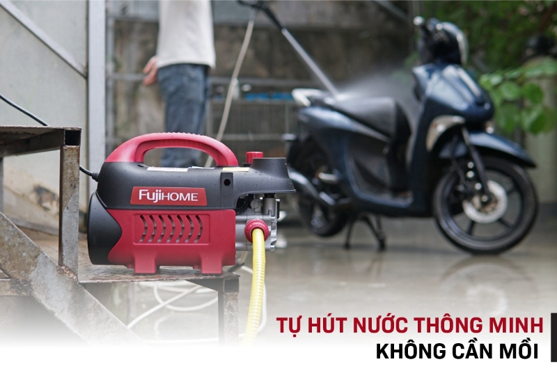 Máy rửa xe cảm ứng từ Fujihome PWX1AJ 2500W (hình 5)