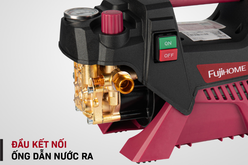 Máy rửa xe cảm ứng từ Fujihome PWX5B 3200W (hình 3)