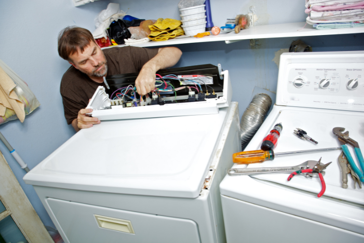 máy sấy khởi động rồi tắt ngay hình 3