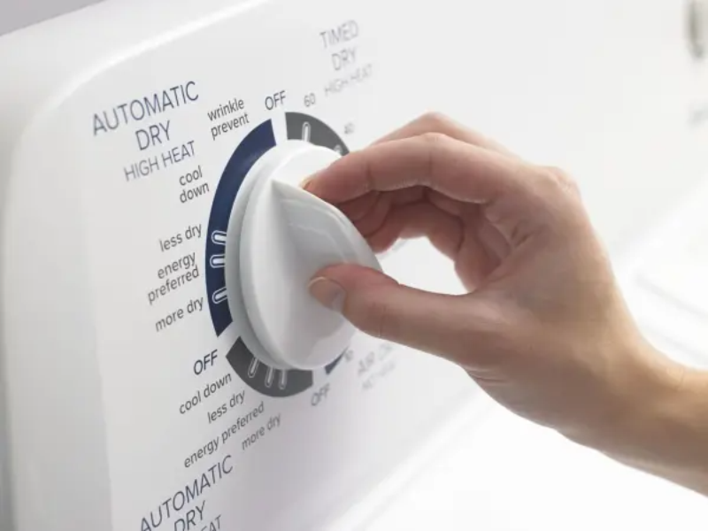 Máy sấy không phản hồi điều khiển (hình 1)