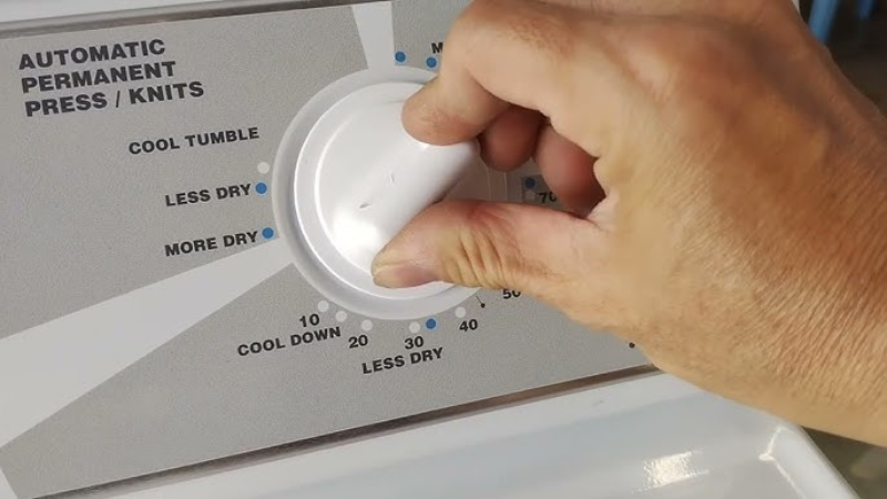 Máy sấy không phản hồi điều khiển (hình 3)