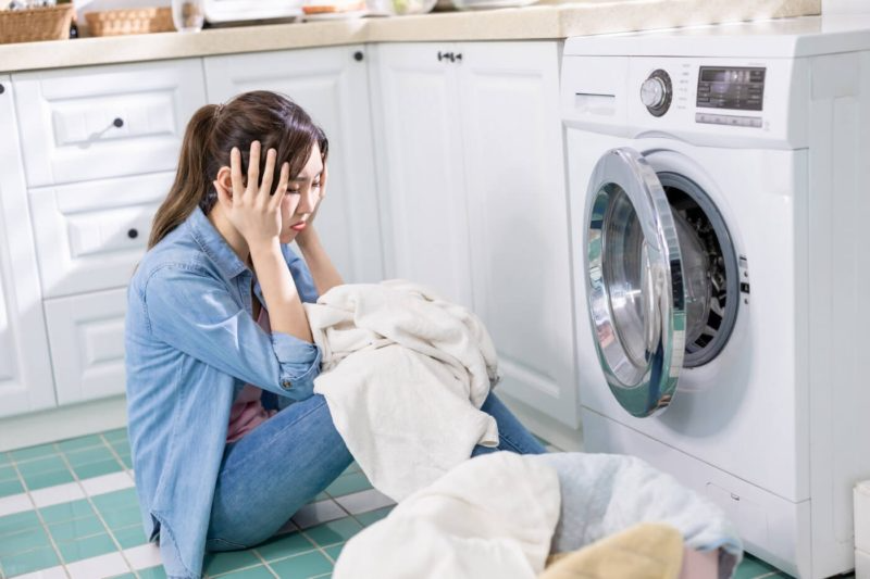 Máy sấy mới lắp kêu to bất thường (hình 1)