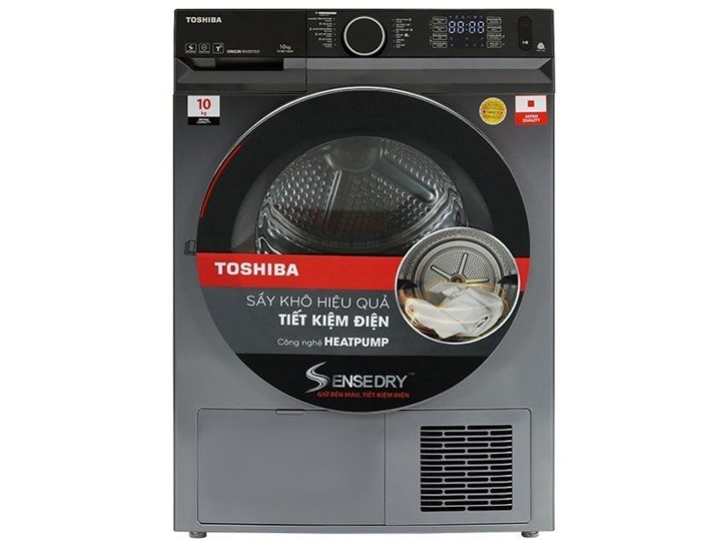 Máy sấy bơm nhiệt Toshiba Inverter 10 Kg TD-BK110GHV(MK)