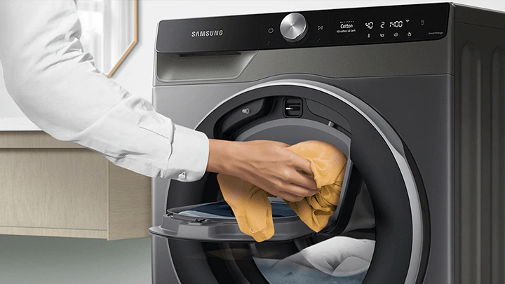 Máy sấy Samsung bị kêu khi quay 4