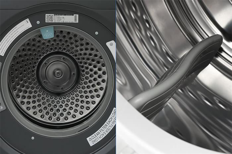 Máy sấy thông hơi Electrolux UltimateCare 9 kg EDS904N3SC sở hữu lồng sấy thép không gỉ bền bỉ